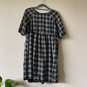 *SOLD* Plaid Babydoll Dress